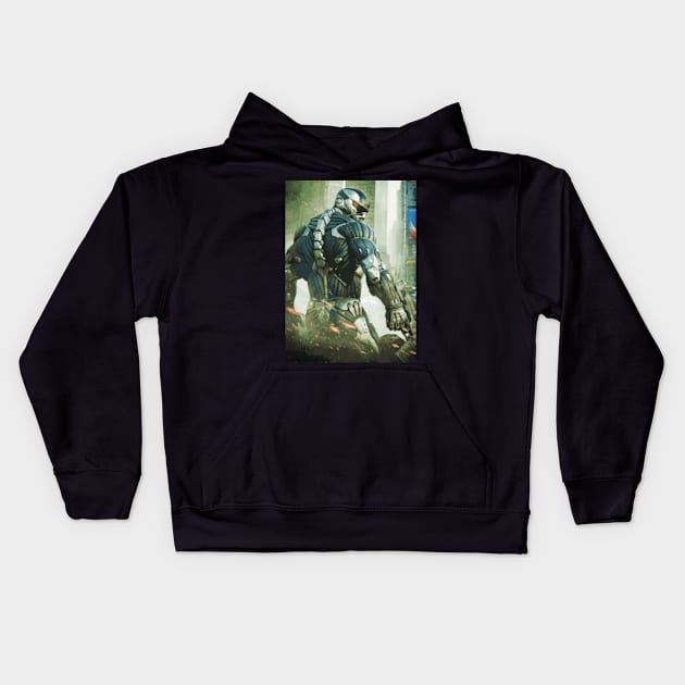 Crysis Kids Hoodie by Durro